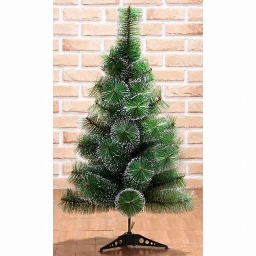 트리 고급 눈꽃 솔잎 트리 (90cm)_이미지