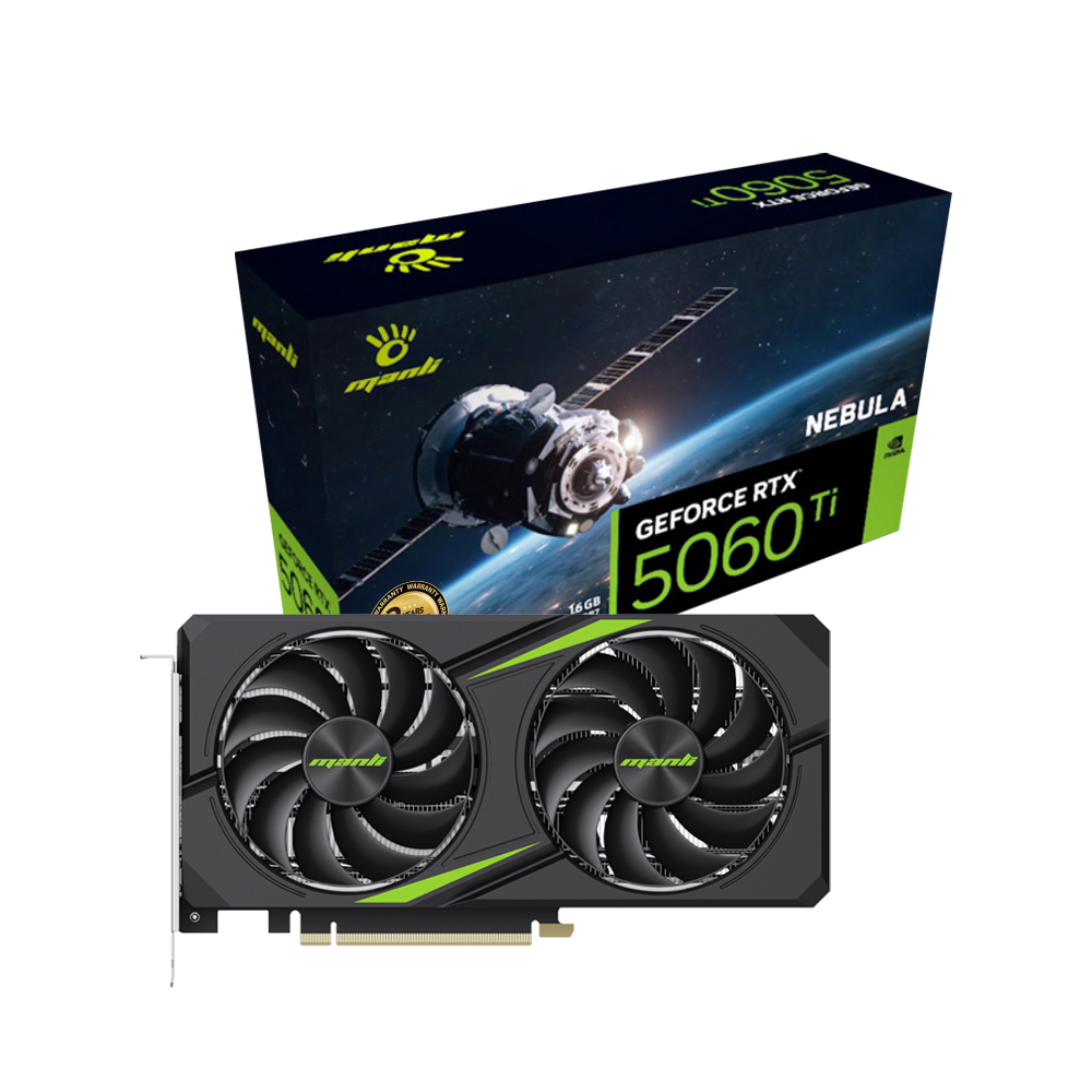 MANLI 지포스 RTX 5060 Ti Nebula V2 D7 8GB 인텍앤컴퍼니이미지입니다. 누르면 해당 게시물로 새창이동합니다.