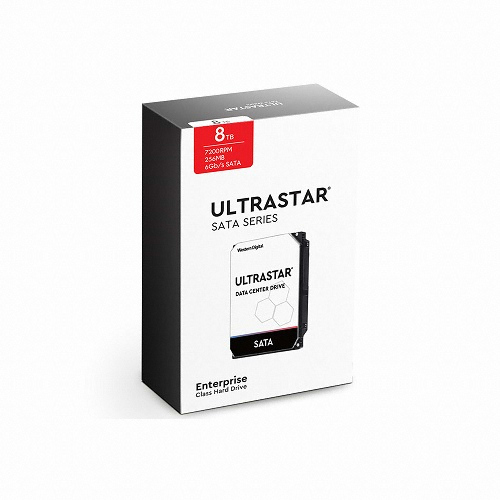Western Digital Ultrastar DC HC510 박스 패키지 7200/256M HUH721008ALE600 (8TB)
