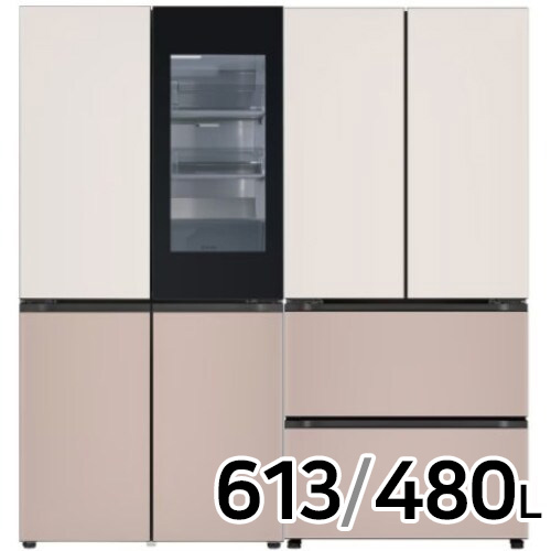 LG전자 오브제컬렉션 노크온 Fit & Max M626GGA332S + Z484GGA172S (일반설치)_이미지