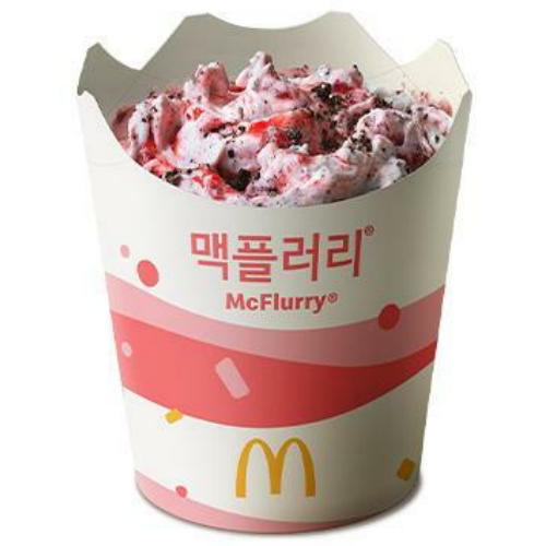 맥도날드 ㅤ딸기 오레오 맥플러리 교환권_이미지