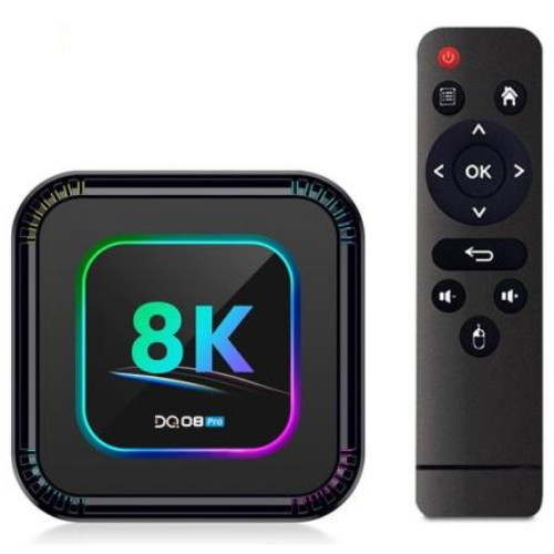 DQ08 프로 스마트 TV 박스 (해외구매, 2GB+16GB)