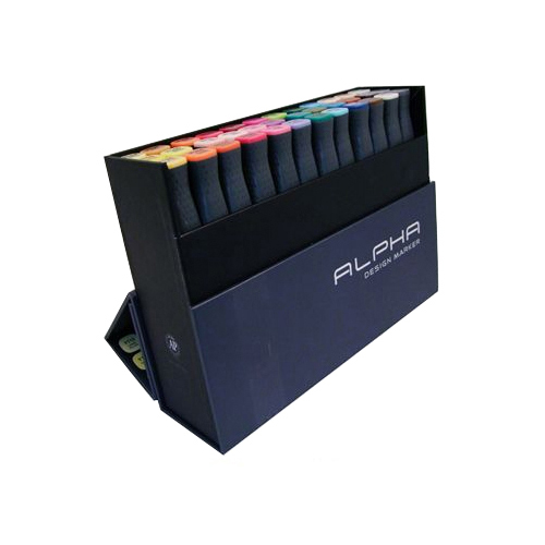 알파색채 디자인 마카세트 (36색)_이미지