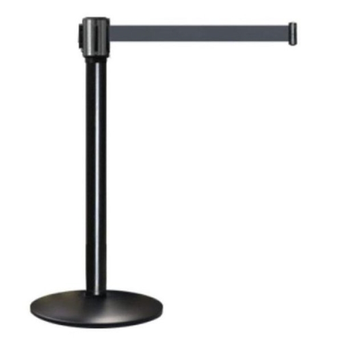 삼화 일반형원픽 흑색 벨트차단봉TB-153BK 3M 5cm 벨트_이미지