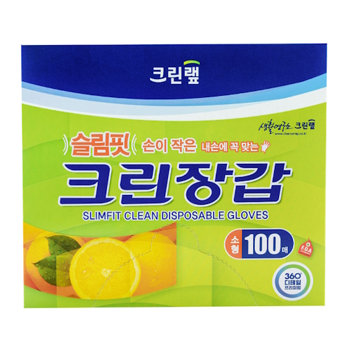 크린랲 슬림핏 크린장갑 100매 (1개(100매))_이미지