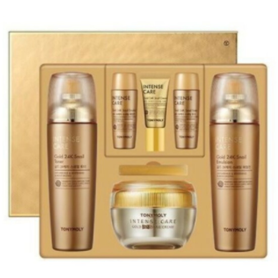 NEW 인텐스케어 골드24K 스네일 3종세트