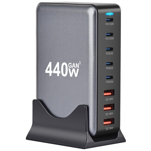 PYHO PD PPS 440W 8포트 GaN 충전기_이미지