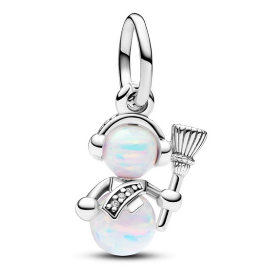 판도라 오팔러센트 스노우맨 댕글 참 792981C01