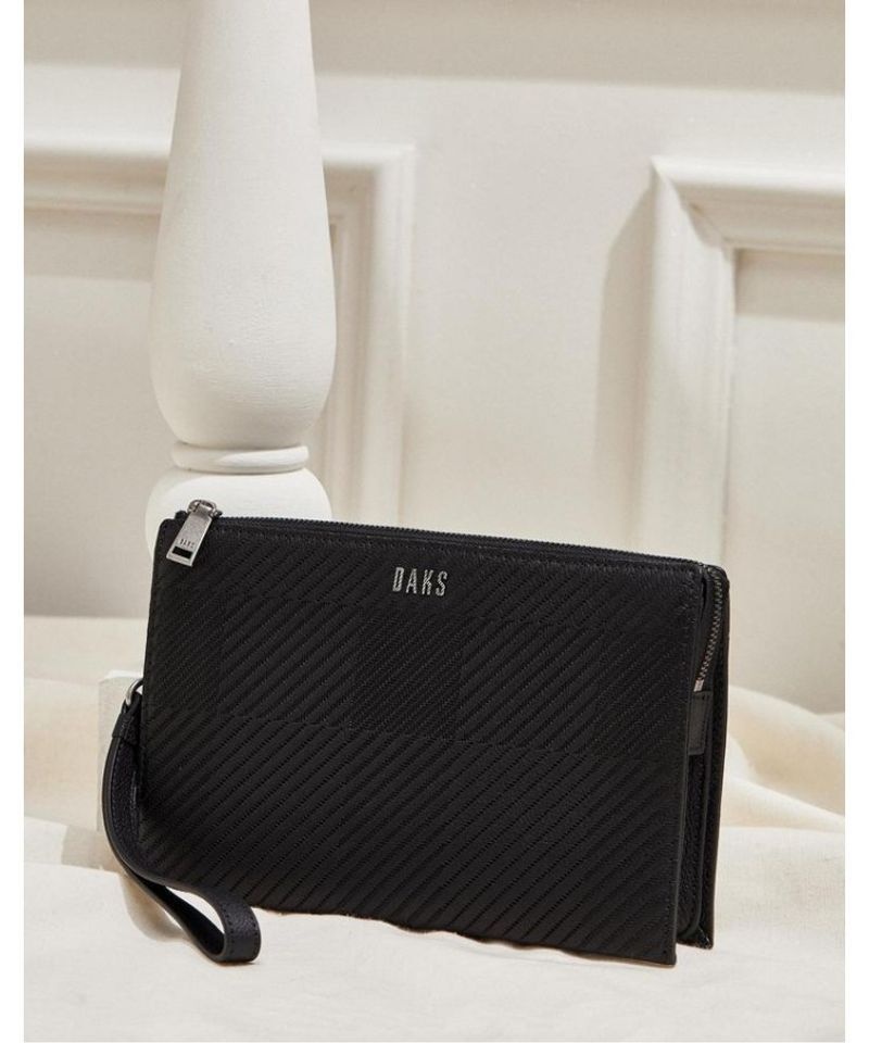 MENS ACCESSORIES 블랙 체크배색 소가죽DBBA6E305BK DBBA6E305BK 503223