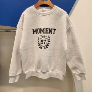 에스핏 HC23 기모 루즈 라운드 티셔츠 SJY711FKRT07