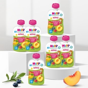 Hipp 와일드베리 인 애플피치 100g (12개)_이미지