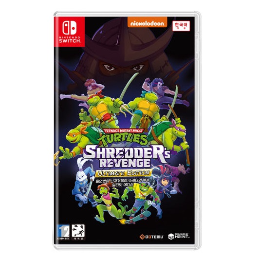  돌연변이 닌자 거북이: 슈레더의 복수 얼티밋 에디션 한글판 SWITCH, 패키지칩