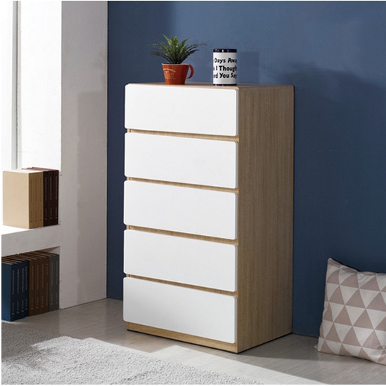 트리빔하우스 우노 라운드 5단 서랍장 600_이미지