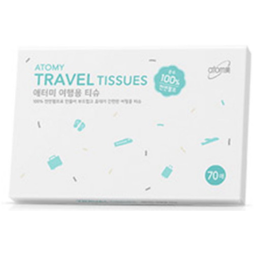 애터미 여행용 티슈 70매 (10팩)_이미지