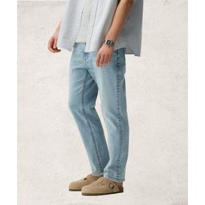 남성용 두굿 에어쿨 테이퍼드 밴딩 데님 긴바지 MZDP3150 029 L/INDIGO