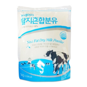 코리원 탈지분유 1kg 유청분말 전지분유 우유 분유_이미지