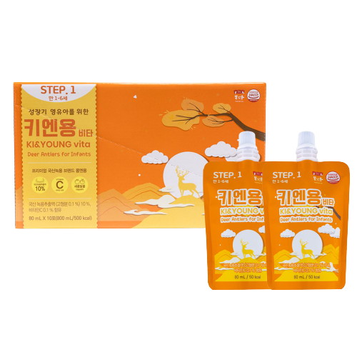 몸엔용바이오 몸엔용 키엔용 비타 80ml 10포 (1개)_이미지
