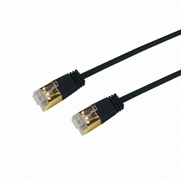 라인업시스템 LANSTAR CAT.7 SSTP 다이렉트 슬림 랜케이블 블랙 (LS-7-SSTP-3MB, 3m)