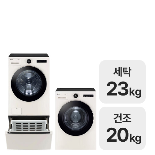 LG전자 트롬 오브제컬렉션 FX23ENEF + RD20ENE