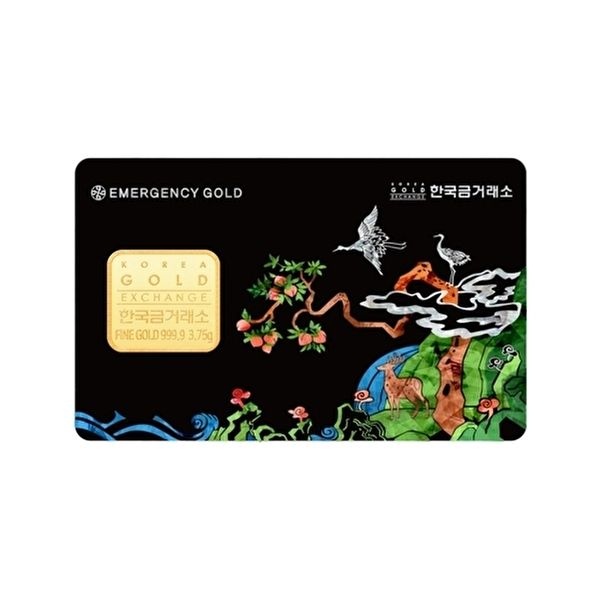 한국금거래소 비상금카드형 골드바 3.75g이미지입니다. 누르면 해당 게시물로 새창이동합니다.