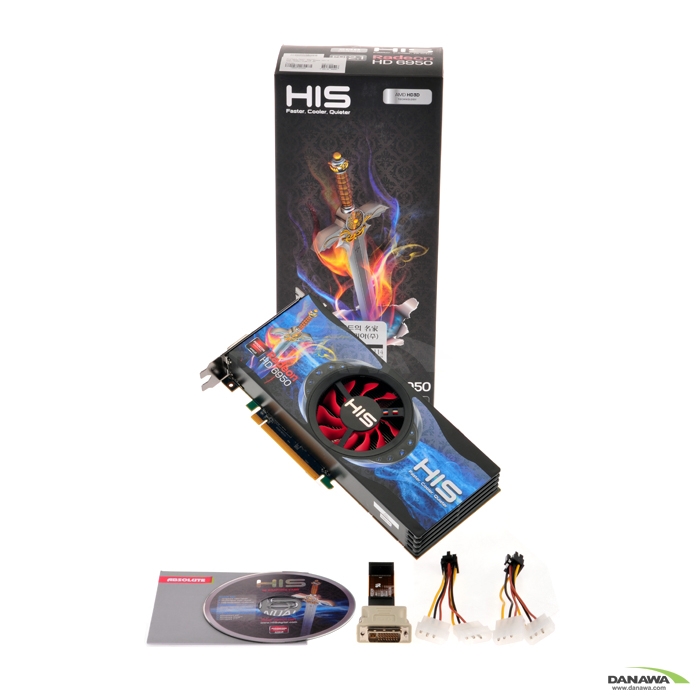 HIS 라데온 HD 6950 D5 2GB_이미지