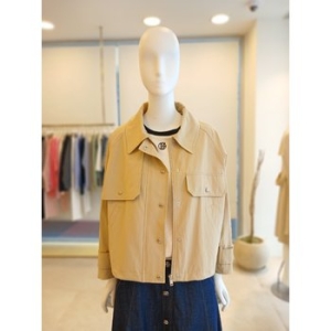 바바패션 더아이잗 IR3M0JP711 플랩 장식 래글런 칼라 점퍼 아울렛 5022348 66 다크그레이