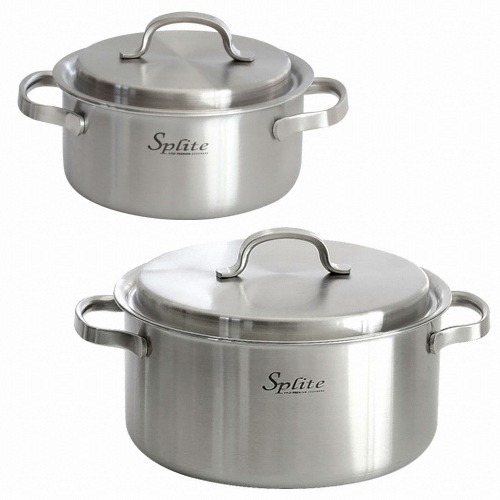 스플릿 통5중 스테인레스 냄비 2종 C (양수18,24)