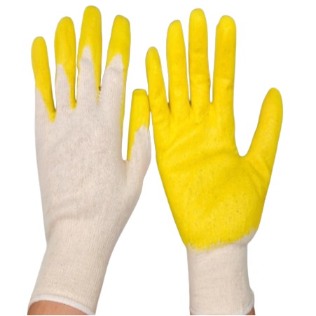 노란반코팅장갑 13G