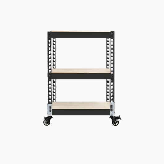 스피드랙 우레탄바퀴 3단 이동식 선반 700x300 (60cm(높이))_이미지