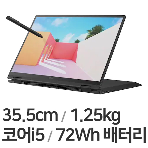 LG전자 2021 그램360 14TD90P-GXFBK WIN11 (SSD 256GB)_이미지