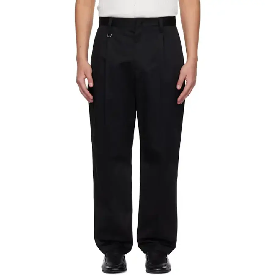 블랙 네이버후드 워크 슬랙스 261573M191001