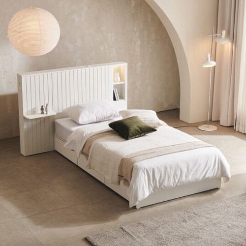 루버온 루버형 호텔 LED침대 SS+사이드패널