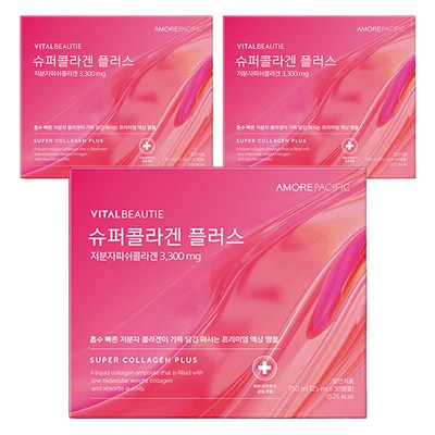 아모레퍼시픽 바이탈뷰티 슈퍼콜라겐 플러스 25ml 30병 (3개)_이미지