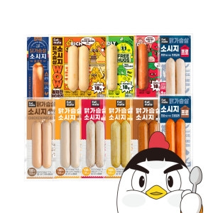 푸드나무 잇메이트 랭킹닭컴 닭가슴살 인기 소시지 골라담기