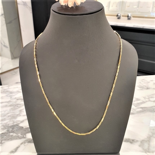 GB 볼륨 주물 14K GOLD 목걸이 체인 LNC21F13G 428515_이미지
