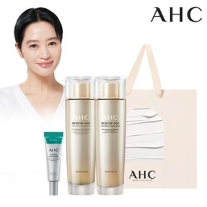 리뉴에이지 토너 130ml+로션 130ml+유스래스팅 아이크림 7ml+쇼핑백