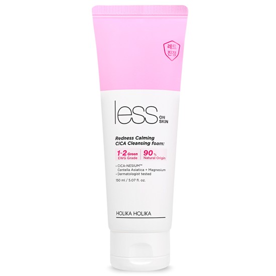 홀리카홀리카 레스온스킨 레드니스 카밍 시카 클렌징 폼 150ml (1개)_이미지
