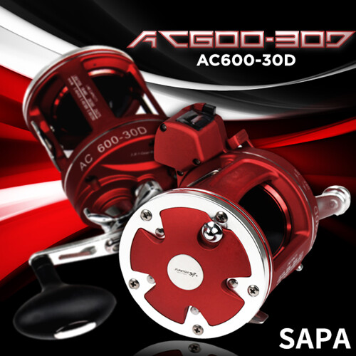 싸파 장구통 릴 AC600-30D
