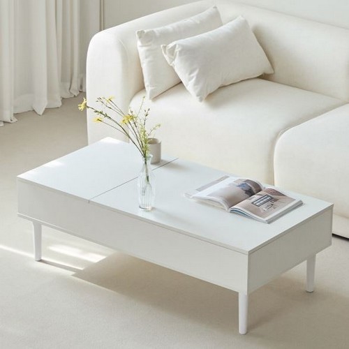 퍼니코 모노 리프트업 서랍형 거실 소파 테이블 1000_이미지