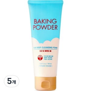 에뛰드하우스 베이킹 파우더 비비 딥 클렌징 폼 160ml (5개)_이미지