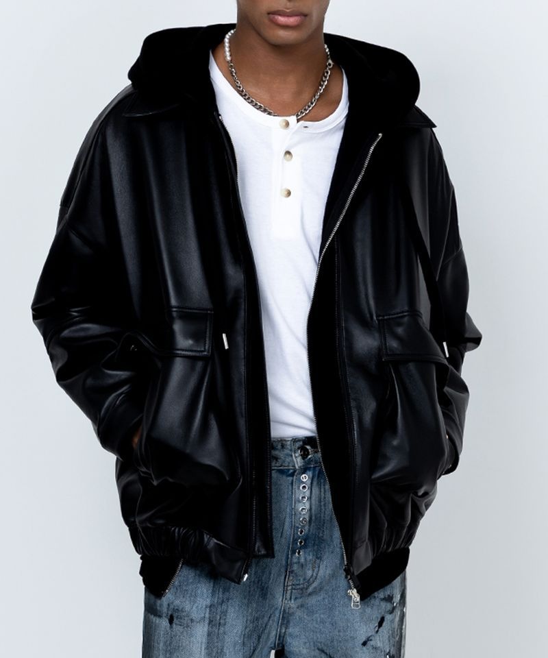 스트라이크 Archive Over Lambskin Blouson BLACK 1136802 3260735