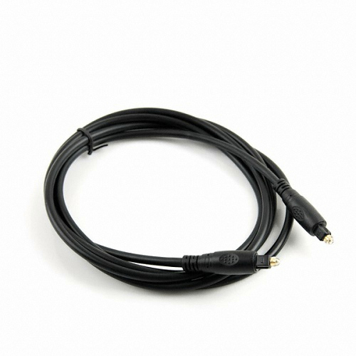 라이트컴 COMS 4파이 오디오 광케이블 블랙 (2m)_이미지