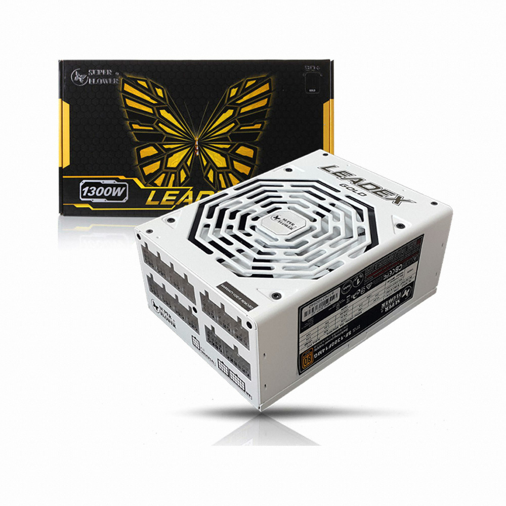 SuperFlower SF-1300F14MG 화이트 LEADEX GOLD_이미지