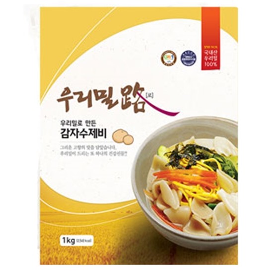 우리밀 우리밀 감자 수제비