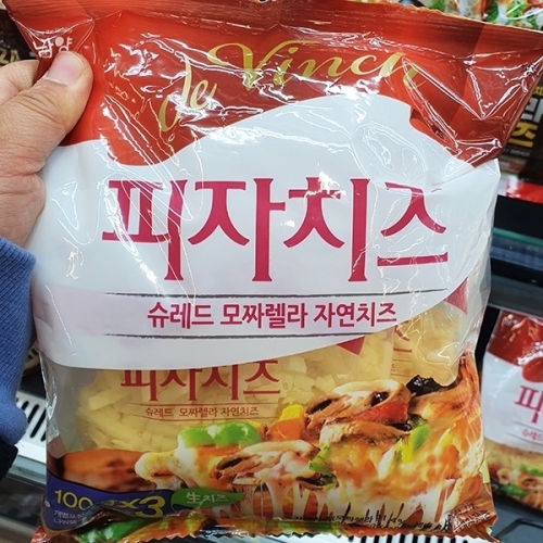 남양 JW 드빈치 피자치즈 100g -3개 피자치즈