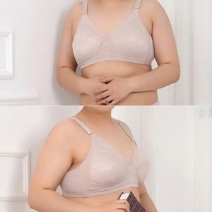  조은 빅사이즈 C컵 노와이어 레이스 파워넷 브라_20648722