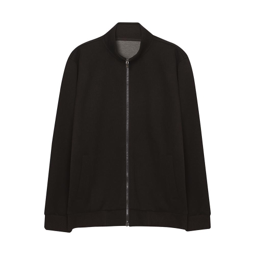 남성 니트라이크 집업스타일 브라운_OLW1T1ZU110-W1