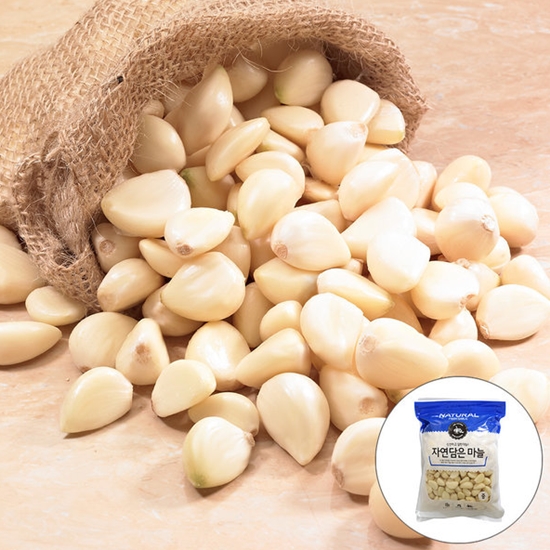 지구마을 국내산 깐마늘 중 1kg