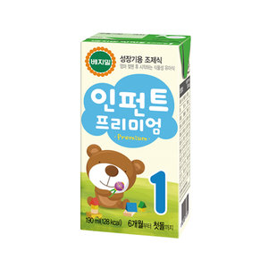정식품 베지밀 프리미엄 인펀트 1단계 190ml (96개)