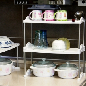 아이엔 멀티정리선반 3개세트 2단_이미지